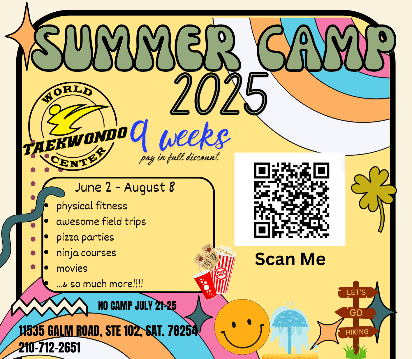 Summer Camp Flyer Colorful-Kids-Summer-Camp-Instagram-Post-1-new-number